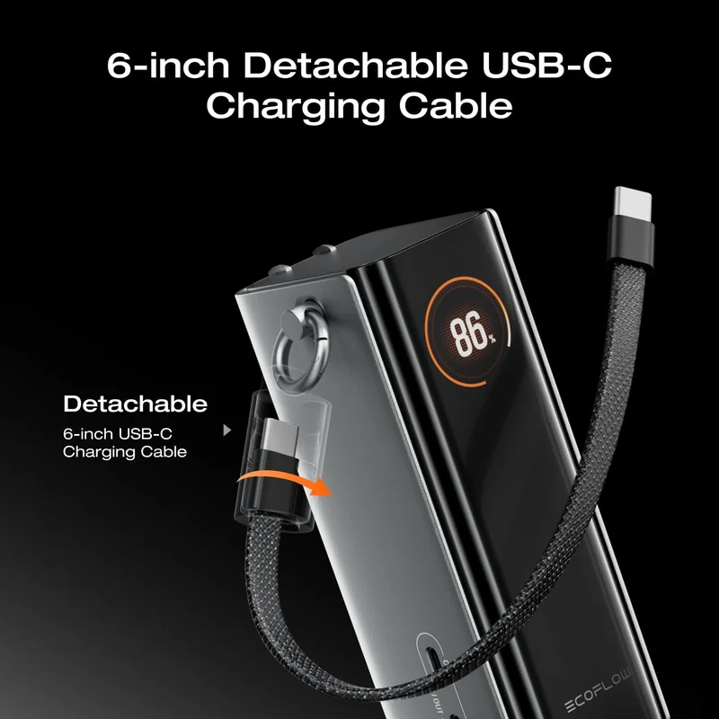 EcoFlow RAPID Pro 3-in-1 Power Bank (10,000mAh, 67W)
