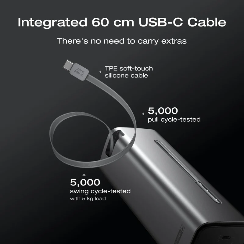EcoFlow RAPID Pro Power Bank (27,650mAh, 300W, 140W Built-in Cable)
