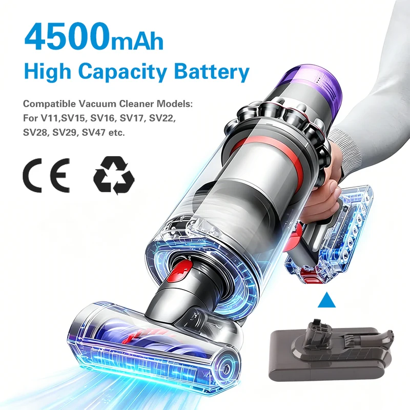 Replacement Battery For Dyson Vacuum Cleaner V11 SV15 SV16 SV17 SV22 SV29 SV47