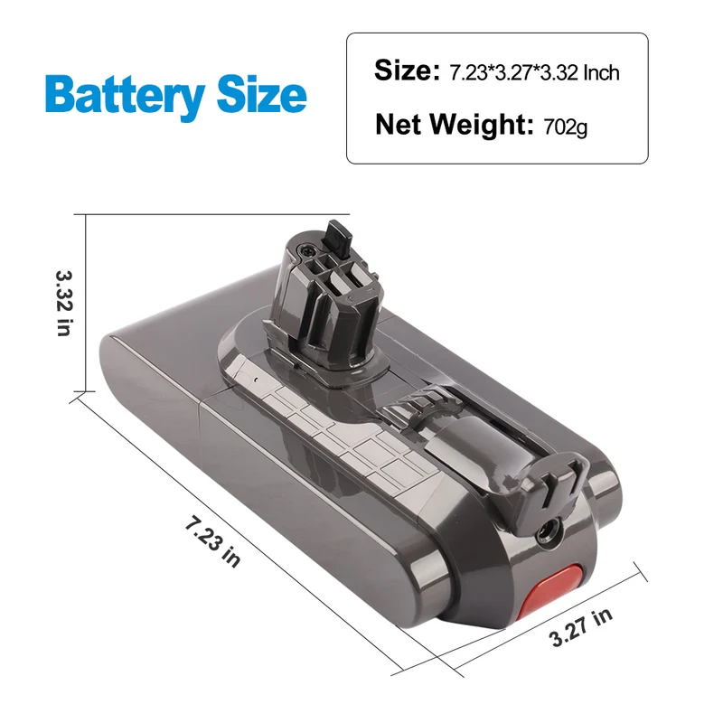 Replacement Battery For Dyson Vacuum Cleaner V11 SV15 SV16 SV17 SV22 SV29 SV47