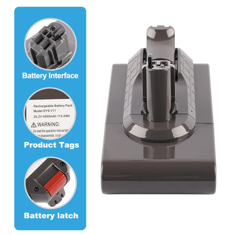 Replacement Battery For Dyson Vacuum Cleaner V11 SV15 SV16 SV17 SV22 SV29 SV47