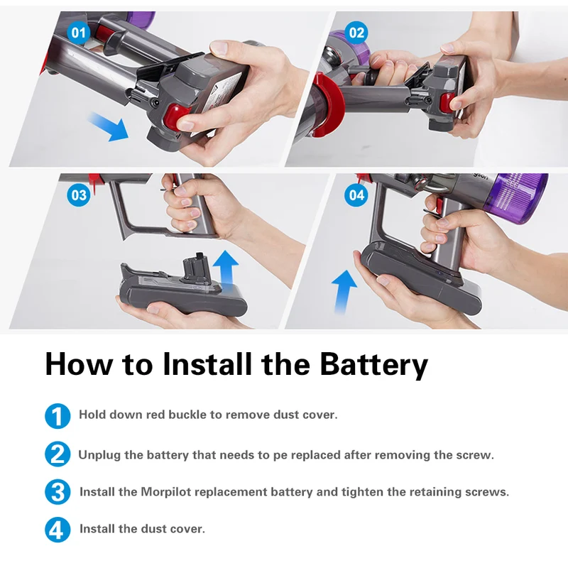 Replacement Battery For Dyson Vacuum Cleaner V11 SV15 SV16 SV17 SV22 SV29 SV47