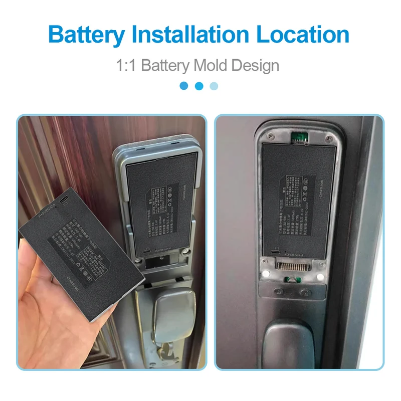 TXD-68C TZ68-C Replacement Battery For Smart Door Lock