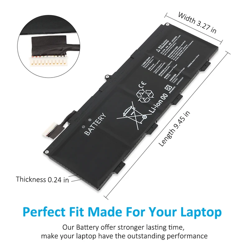 Replacement Battery For Framework 13 Laptop 15.4V 3678mAh | US Stock