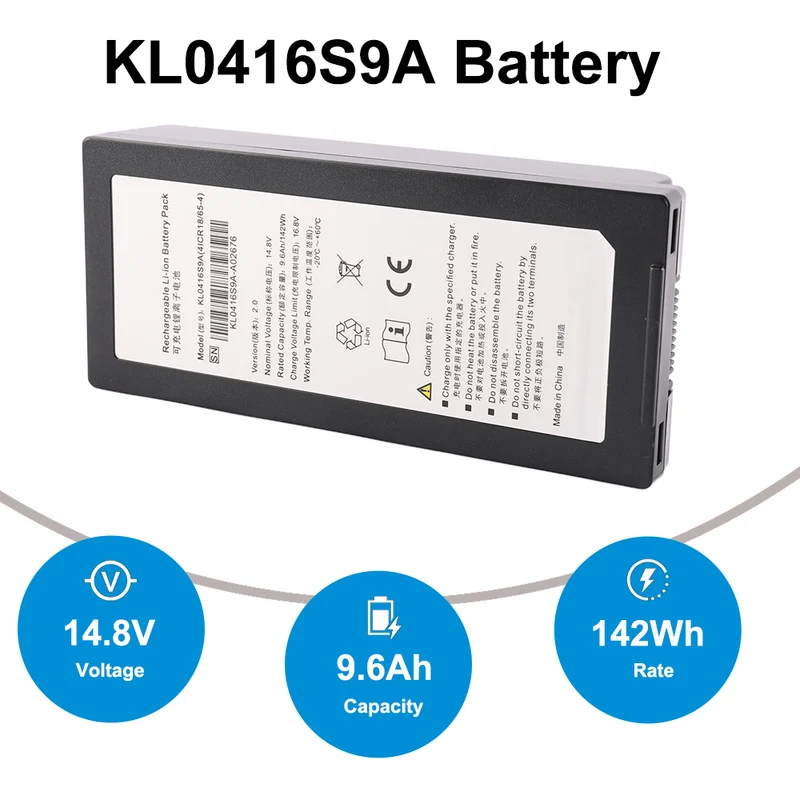 SonoScape S8 Ultrasound System Battery - KL0416S9A 9600mAh 142Wh Long Runtime Diagnostic Equipment Power Source
