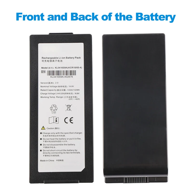 SonoScape S8 Ultrasound System Battery - KL0416S9A 9600mAh 142Wh Long Runtime Diagnostic Equipment Power Source