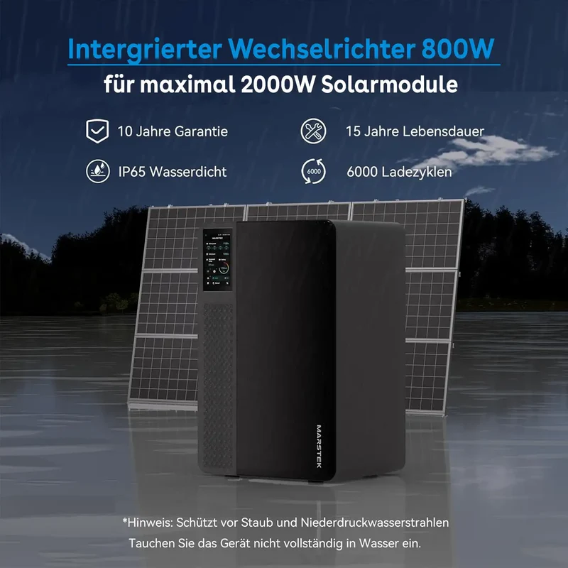 Marstek Jupiter E 5120 Wh Balcony Power Plant All-In-One Solar Storage