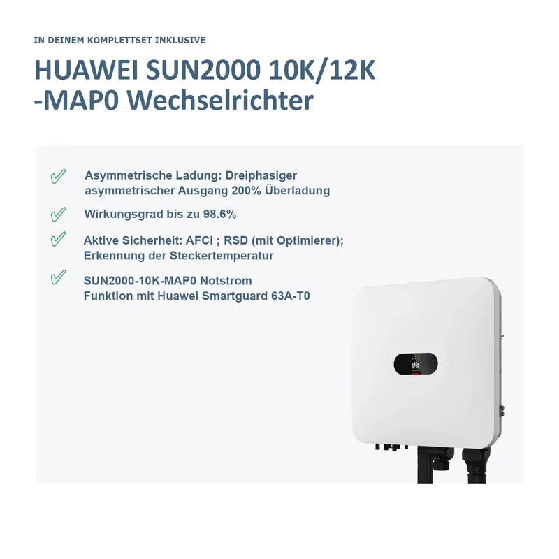 Huawei SUN2000 + LUNA2000 + SmartGuard complete set