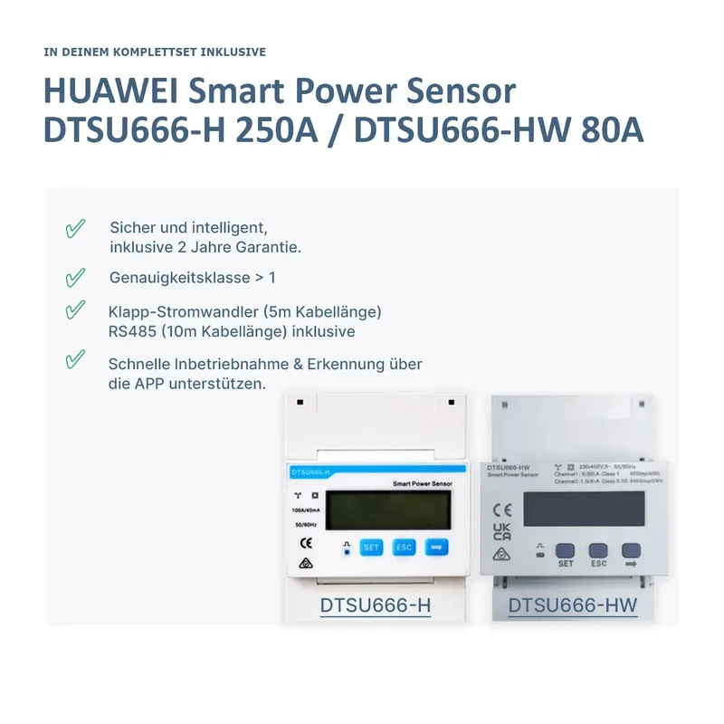 Huawei SUN2000 + LUNA2000 + SmartGuard complete set