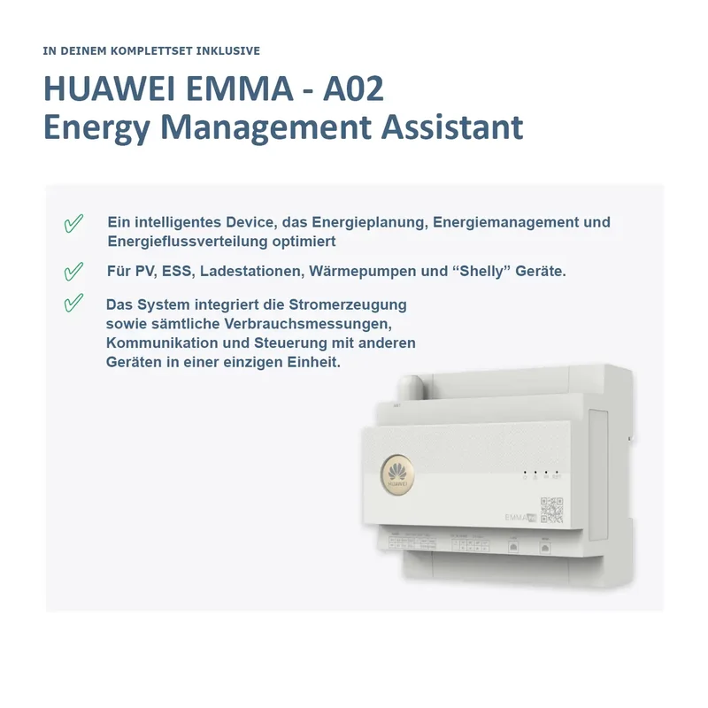 Huawei SUN2000 + LUNA2000 + SmartGuard complete set