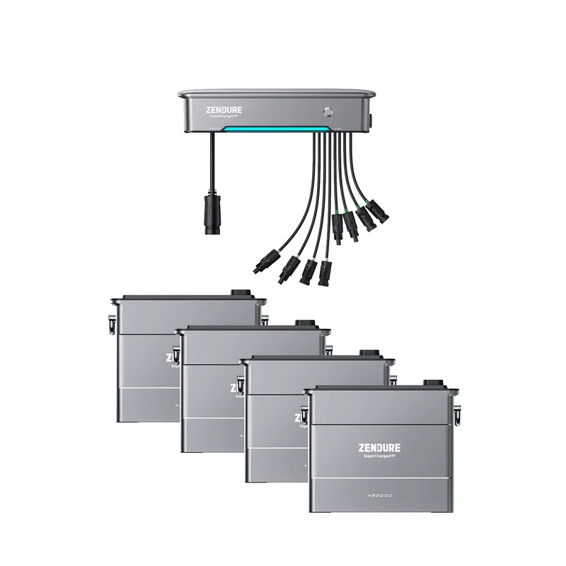 Zendure Kit SolarFlow Hyper 2000 7680 Wh avec 4x Zendure AB2000S