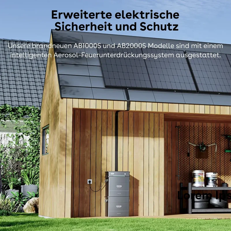 AB2000S Zendure SolarFlow Extension Battery 1920 Wh Add-On LiFePO4