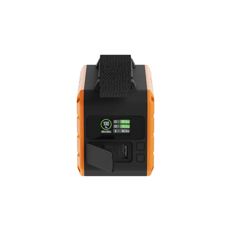 Rugged Flashlight Powerbank 100W - 40.000 mAh