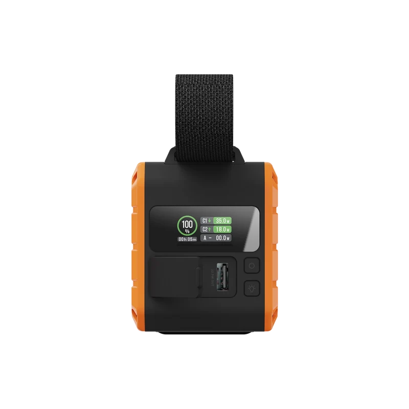 Rugged Flashlight Powerbank 100W - 40.000 mAh