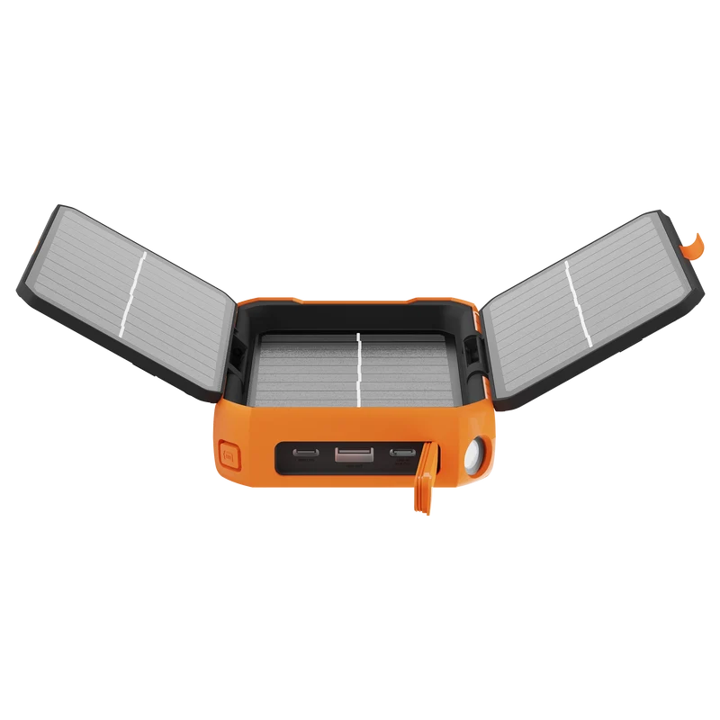 Rugged Solar Powerbank 10.000 mAh - 20W
