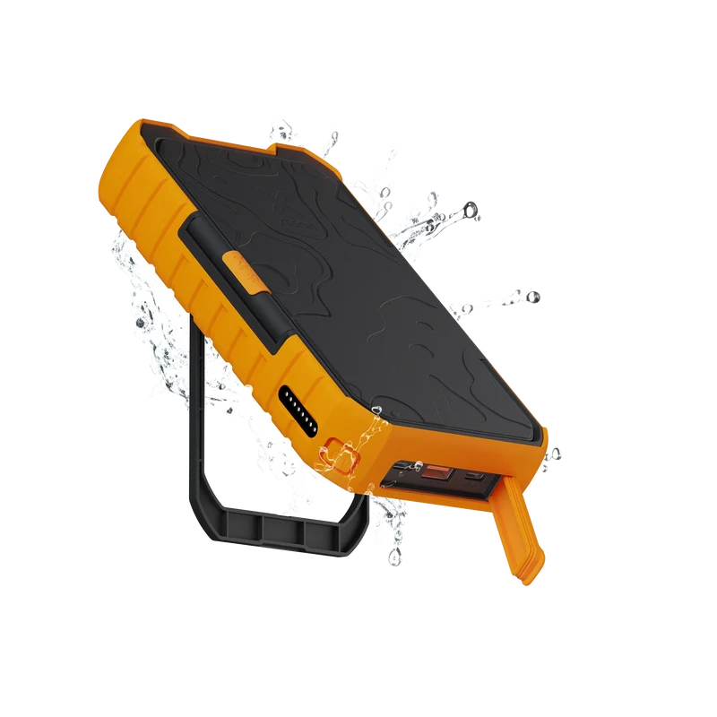 Rugged Solar Powerbank 10.000 mAh - 20W