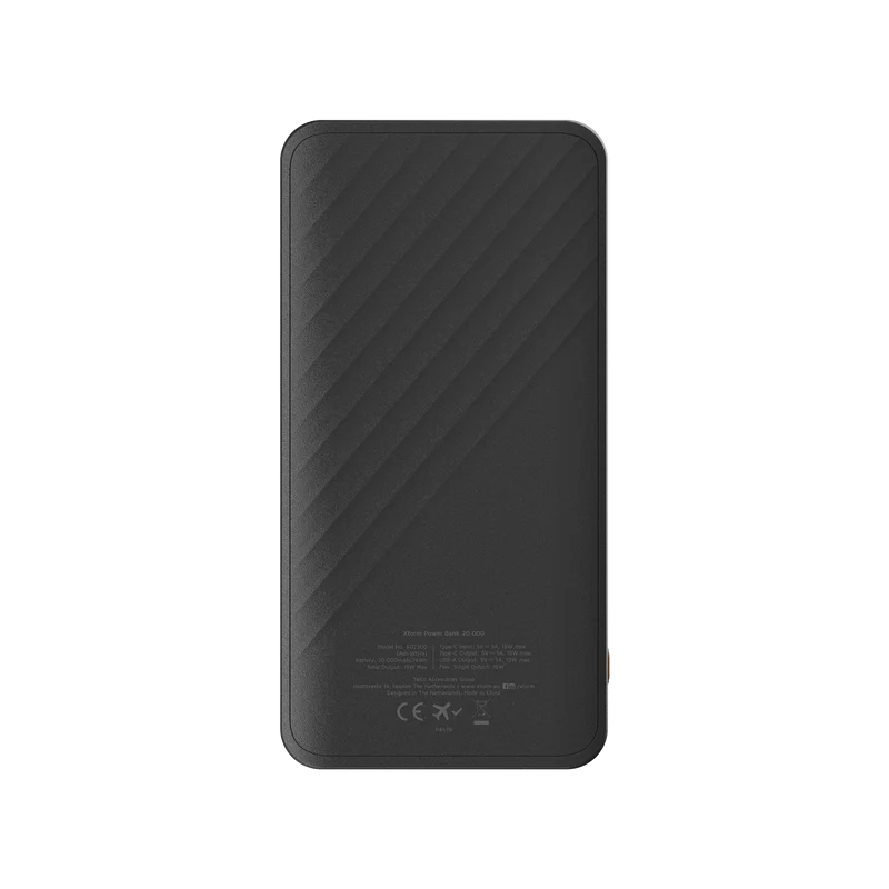 Powerbank Go2 20000mAh Black