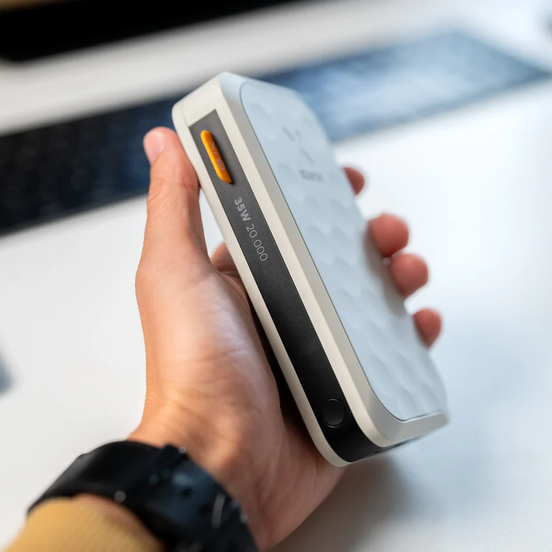 Power Bank 35W - 20.000 mAh - Fuel Series 5 - Blanc Crépuscule