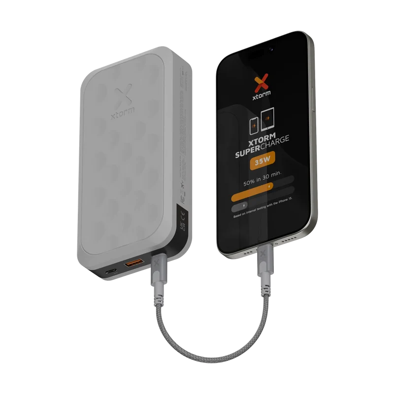 Power Bank 35W - 20.000 mAh - Fuel Series 5 - Blanc Crépuscule