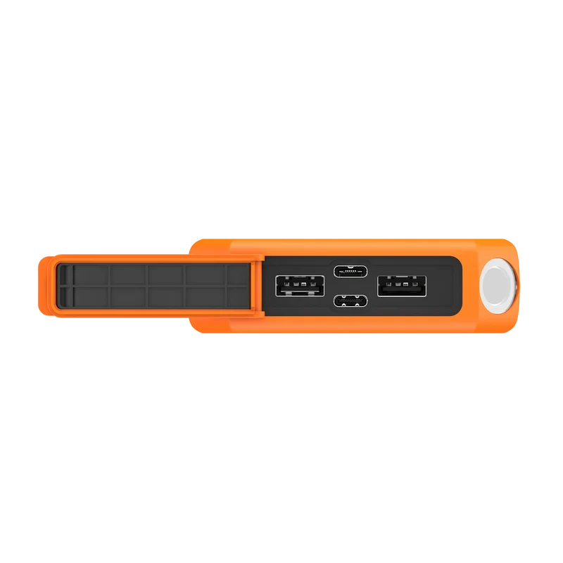 Xtreme Power Bank Robuste 35W - 20.000 mAh - Extérieur - Étanche avec Lampe de Poche - Quick Charge 3.0