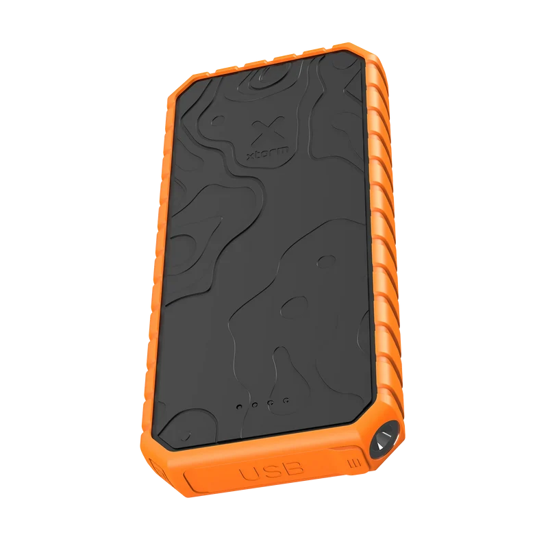 Xtreme Power Bank Robuste 35W - 20.000 mAh - Extérieur - Étanche avec Lampe de Poche - Quick Charge 3.0