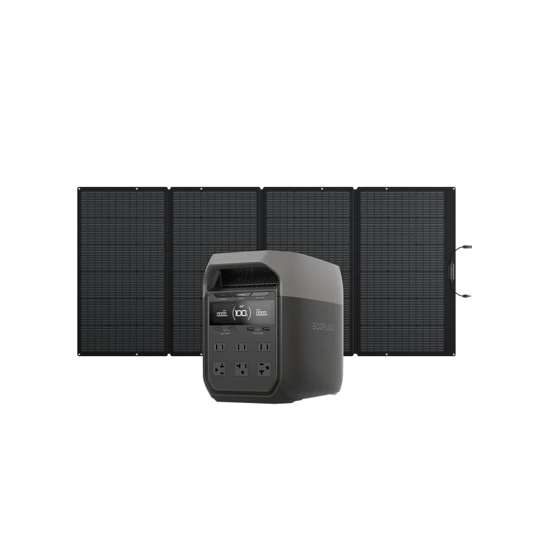EcoFlow DELTA 3 Solar Kit