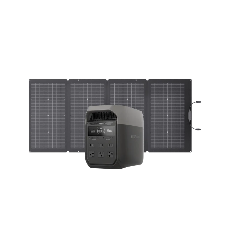EcoFlow DELTA 3 Solar Kit
