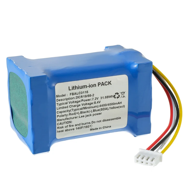 FBALCO0116 Replacement Battery for Fresenius Kabi DC7 Syringe Pump 7.2V 4400mAh