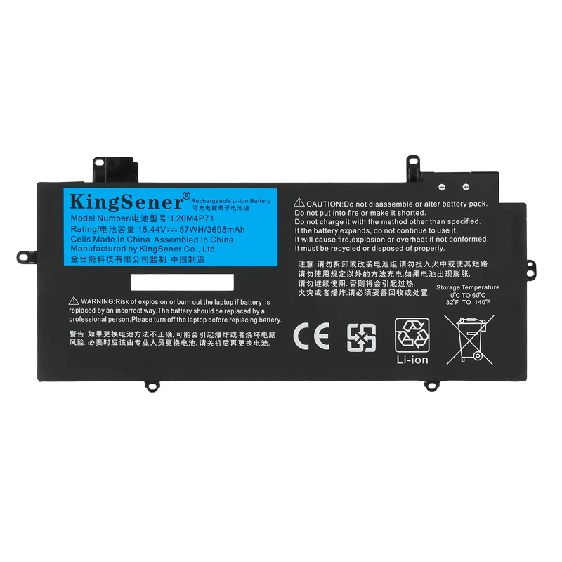 L20D4P71 Replacement Battery For Lenovo ThinkPad X1 Carbon Gen 9 10 X1 Yoga Gen 6 7 EU Stock