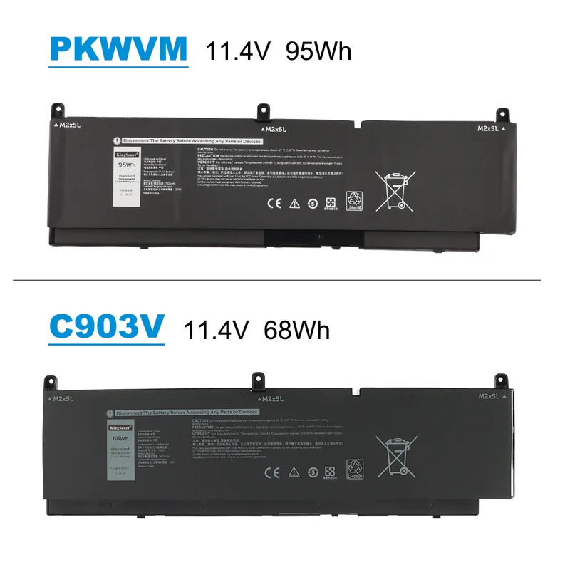 Replacement Battery for Dell PKWVM / C903V / CR72X / 68ND3 – 11.1V 48Wh