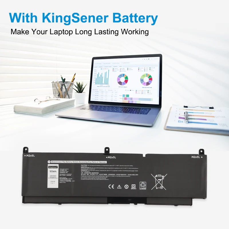 Replacement Battery for Dell PKWVM / C903V / CR72X / 68ND3 – 11.1V 48Wh