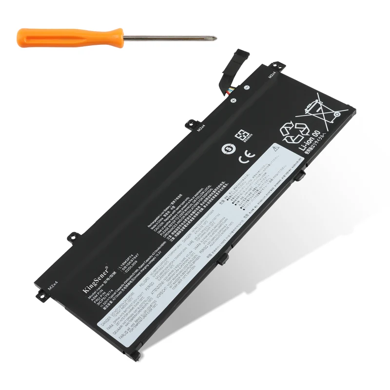 L18M3P73 Battery for Lenovo ThinkPad T490 T495 P43S T14 P14s, 11.52V 51Wh