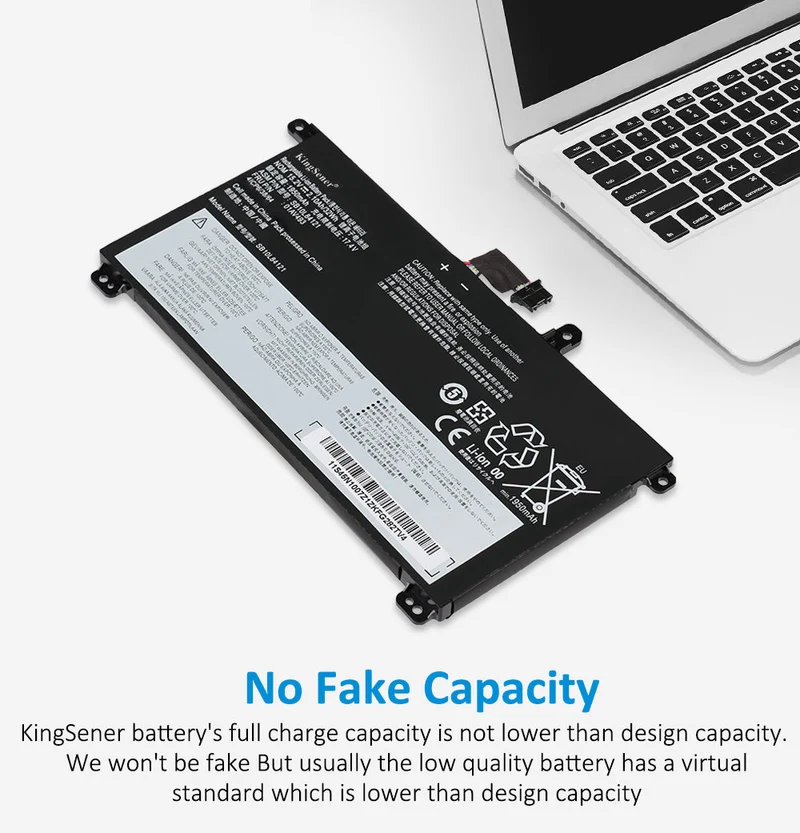 SB10L84121 Battery for Lenovo ThinkPad T570 T580 P51S P52S — 32Wh 15.2V