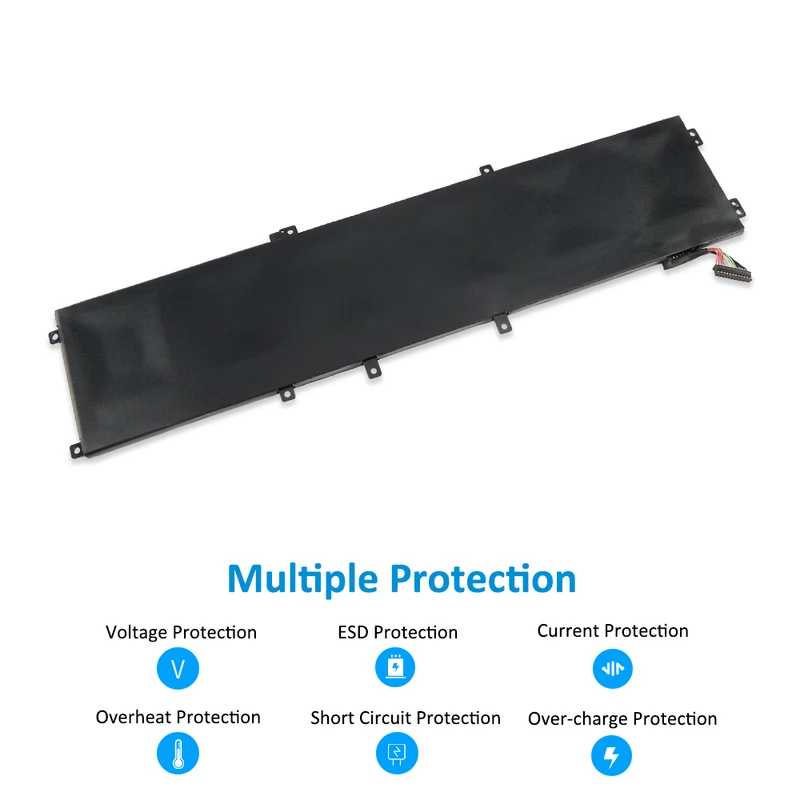 6GTPY Laptop Battery For DELL Precision 5520 5530 DELL XPS 15 9570 9560 Series | EU Stock