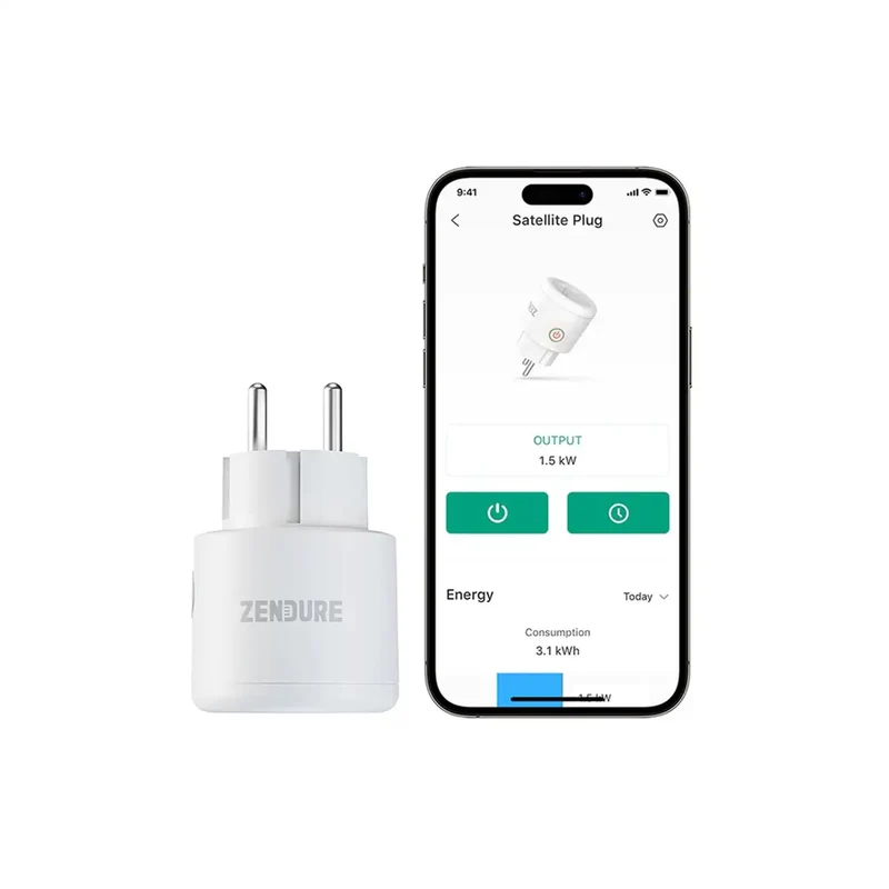 Zendure Smart Plug EU Satellite Smart Plug intelligent socket