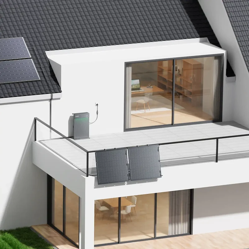 Zendure Système de stockage tout-en-un AIO 2400 pour centrales électriques de balcon