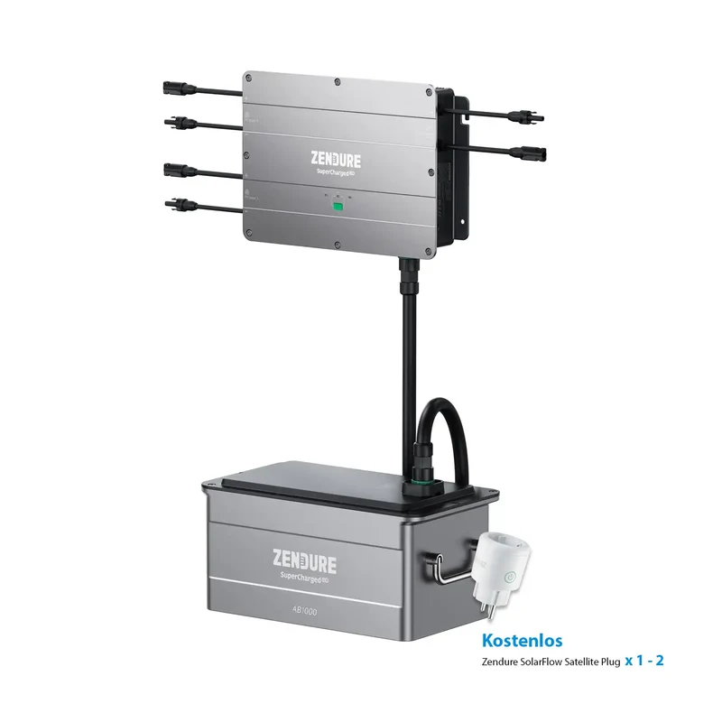 Zendure Ensemble SolarFlow 960 Wh PVHub avec 1x Zendure AB1000