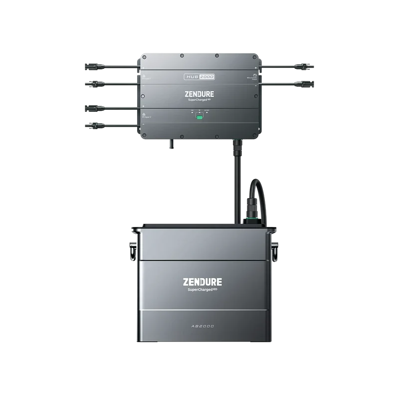 Stockage de centrale électrique sur balcon Zendure SolarFlow Set Smart PV Hub 960 Wh - 7680 Wh