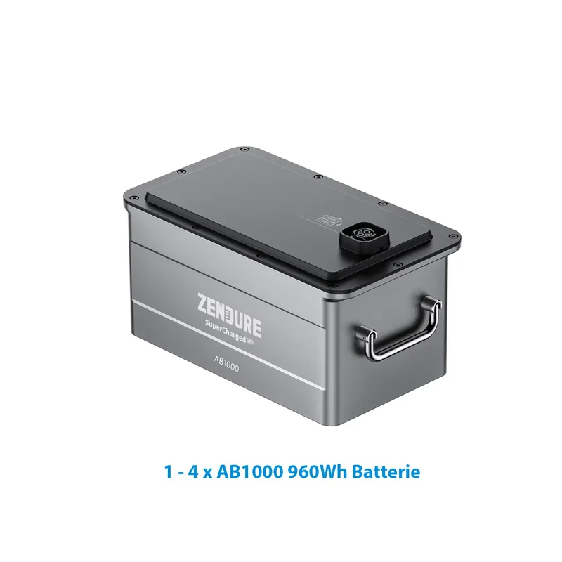 Stockage de centrale électrique sur balcon Zendure SolarFlow Set Smart PV Hub 960 Wh - 7680 Wh