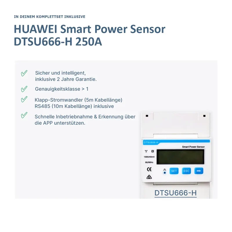 Huawei inverter 6KW + Huawei Luna 2000-5-S0 Mini Set