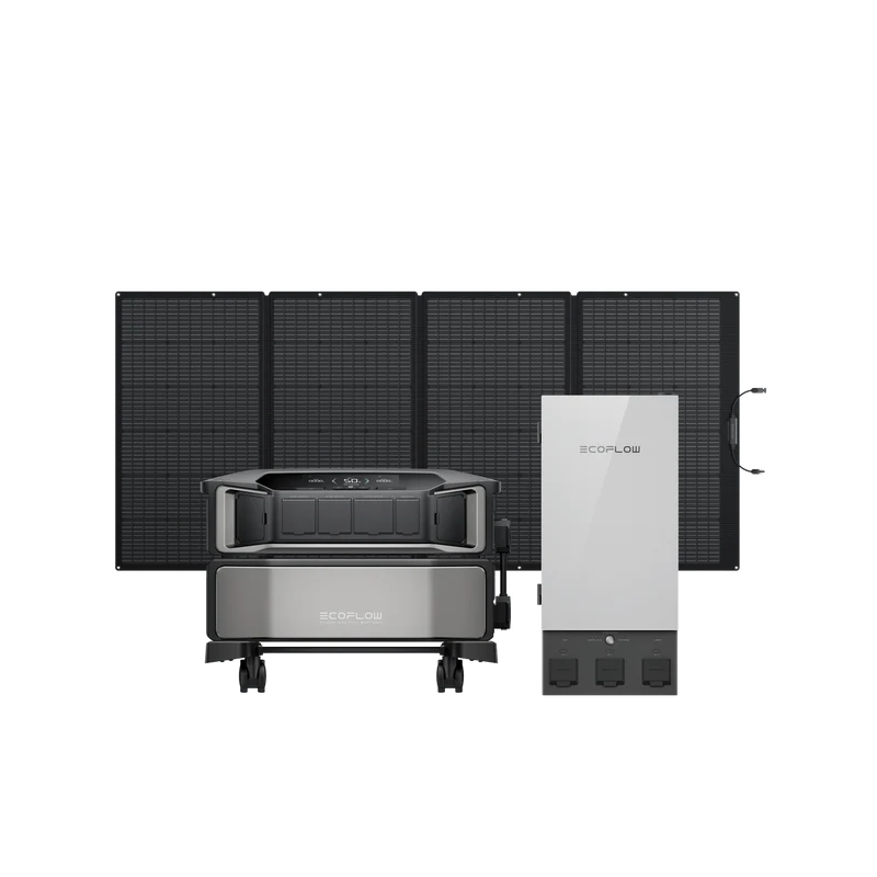 EcoFlow DELTA Pro Ultra + Smart Home Panel 2 + 400W Portable Solar Panel (Web Exclusive)