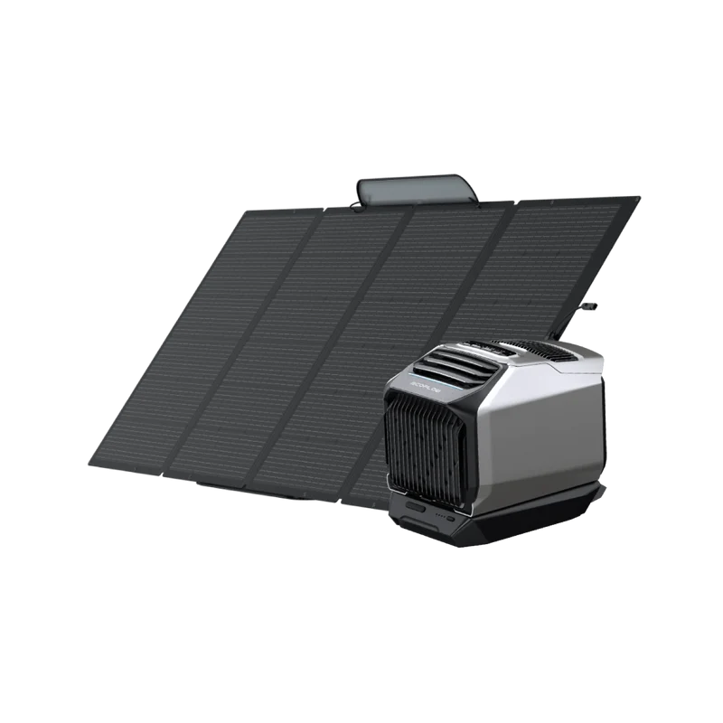 EcoFlow WAVE 2 + Add-on Battery + 220W Portable Solar Panel