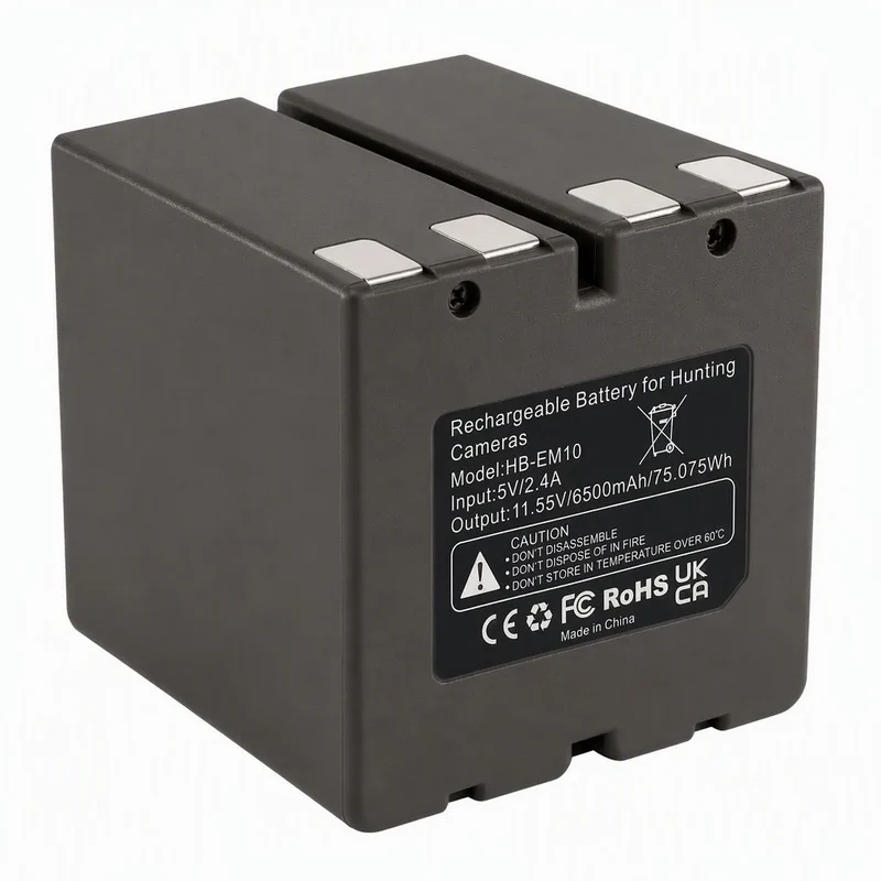 HB-EM10 Replacement Battery For Stealth Cam 360 Max & Revolver Pro 6500mAh