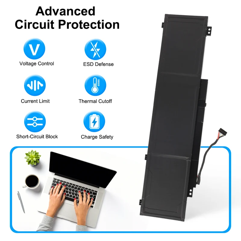 Replacement Battery SB11Q02015 SB11Q01981 For Lenovo IdeaPad Slim 3 Slim 5