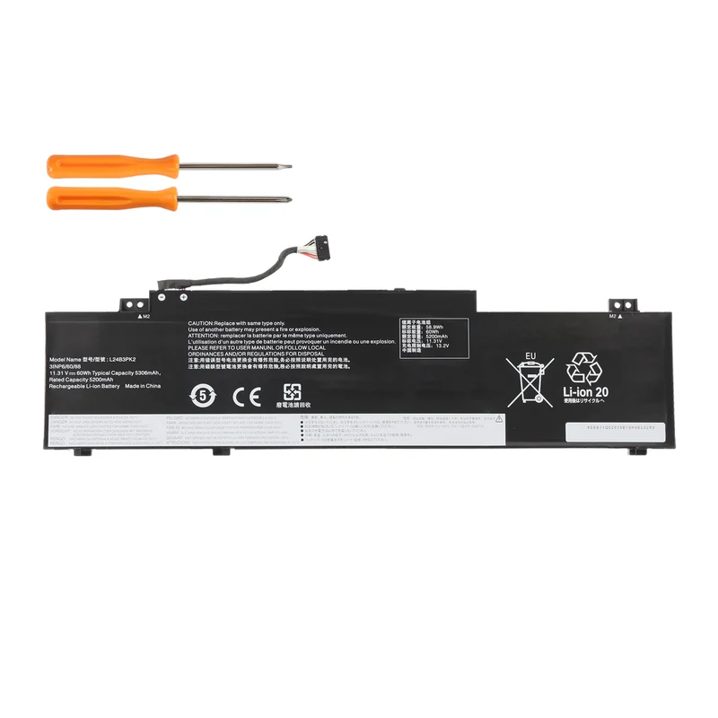 L24B3PK2 L24X3PK1 Laptop Battery For Lenovo IdeaPad Slim 3 14IRH10 14IRH10R 15ARP10 15IRH10 / Slim 5 16IRH10 16IRH10R
