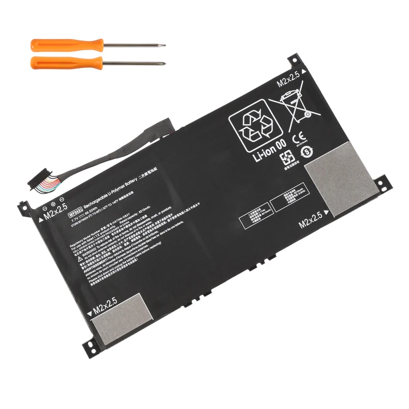 HP Envy 13" x360 13-BF Replacement Battery WF04XL 66.52Wh 8210mAh For 13-BF0000 Series Laptop