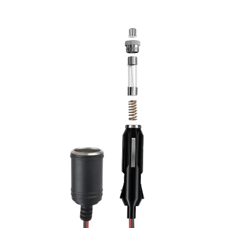 Rallonge allume cigare 3.7M avec fusible 15A