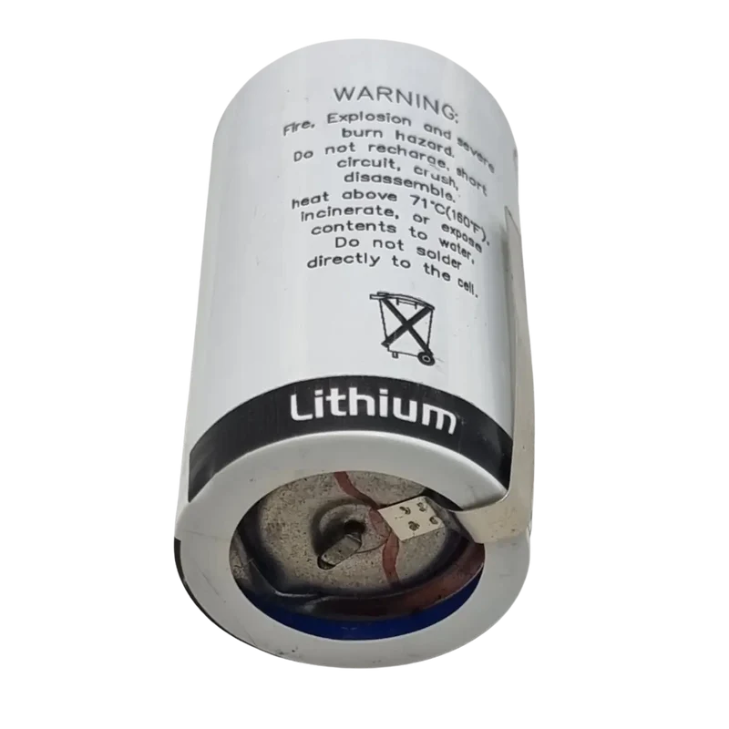 Pile SAFT L026SXC Li-SO2 3V avec languettes à souder