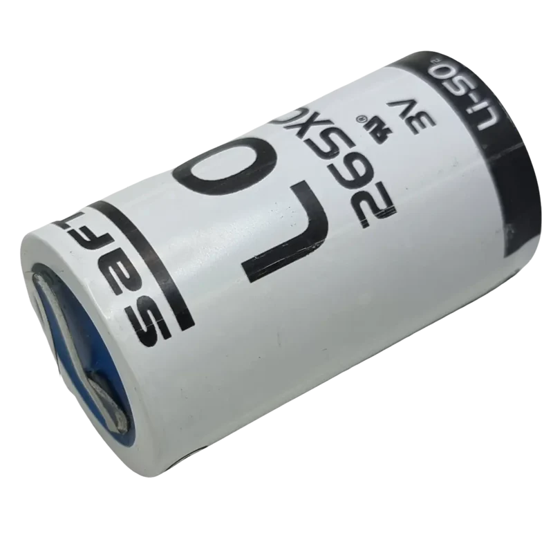 Pile SAFT L026SXC Li-SO2 3V avec languettes à souder