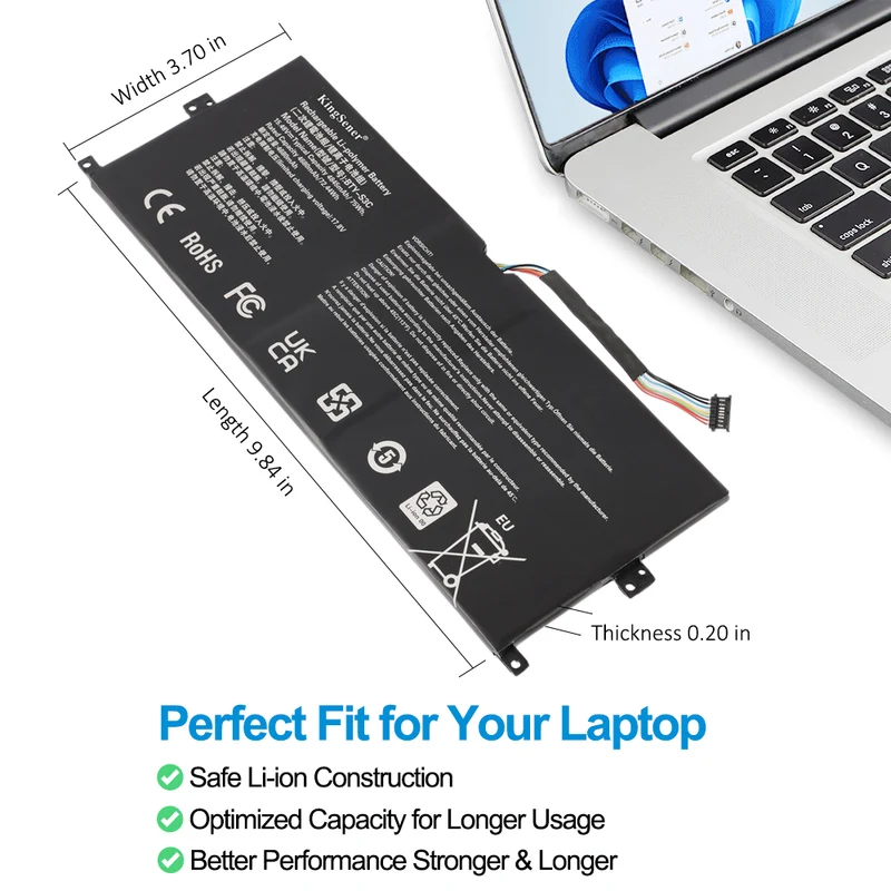 MSI Prestige 13 Inch Replacement Laptop Battery BTY-S3C 75Wh For AI Evo A1MG A2VMG A12M A13M Ultrabook